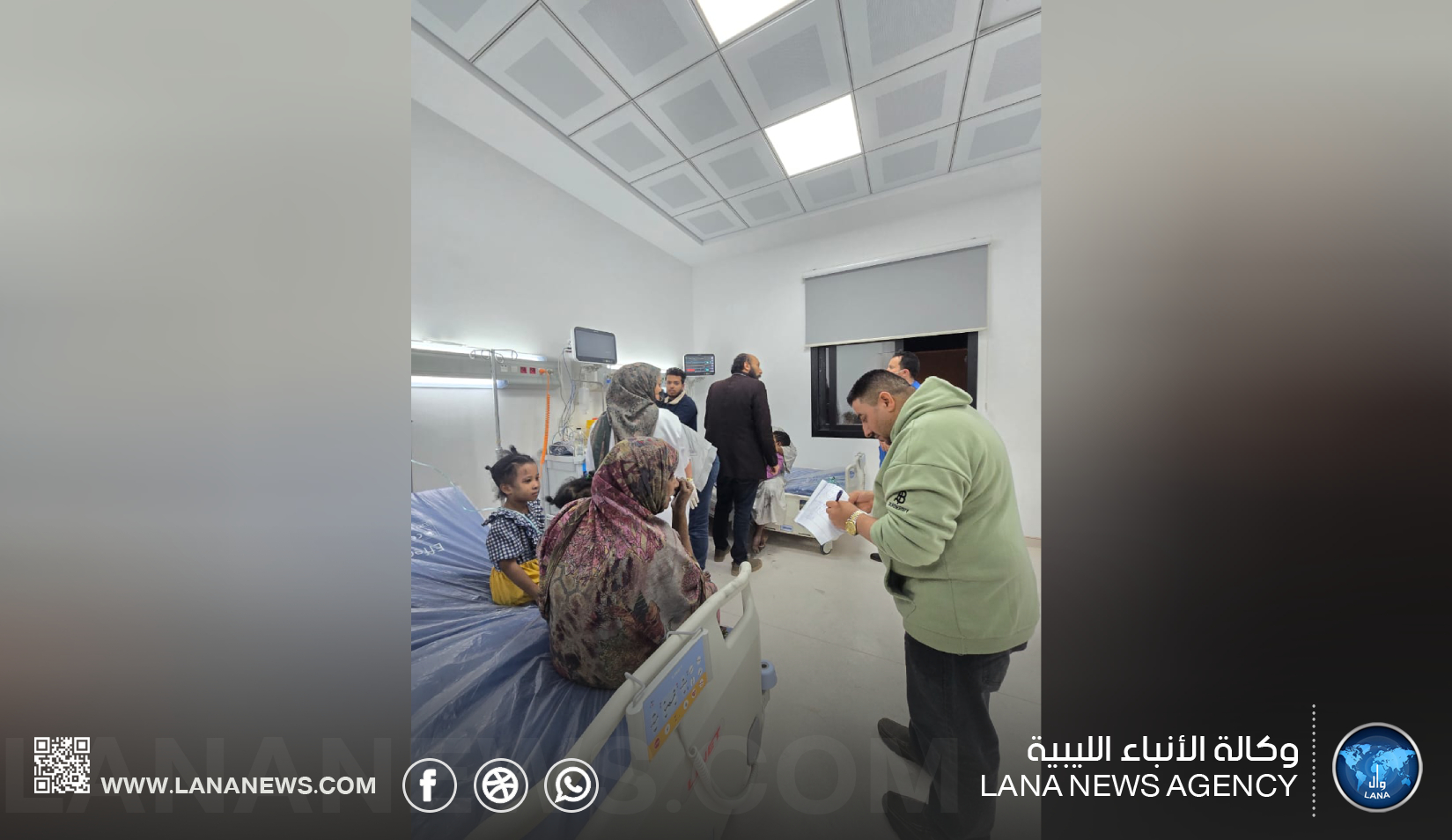 مستشفى الكويفية يستقبل 17 حالة اختناق بعد حريق سيدي خليفة