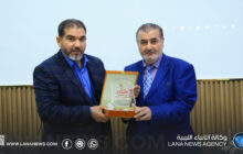 تكريم وفد المجلس العربي للاختصاصات الصحية في سرت