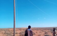 فرق صيانة الكهرباء تعيد التغذية الكهربائية بسرعة بعد حريق عمود في درنة