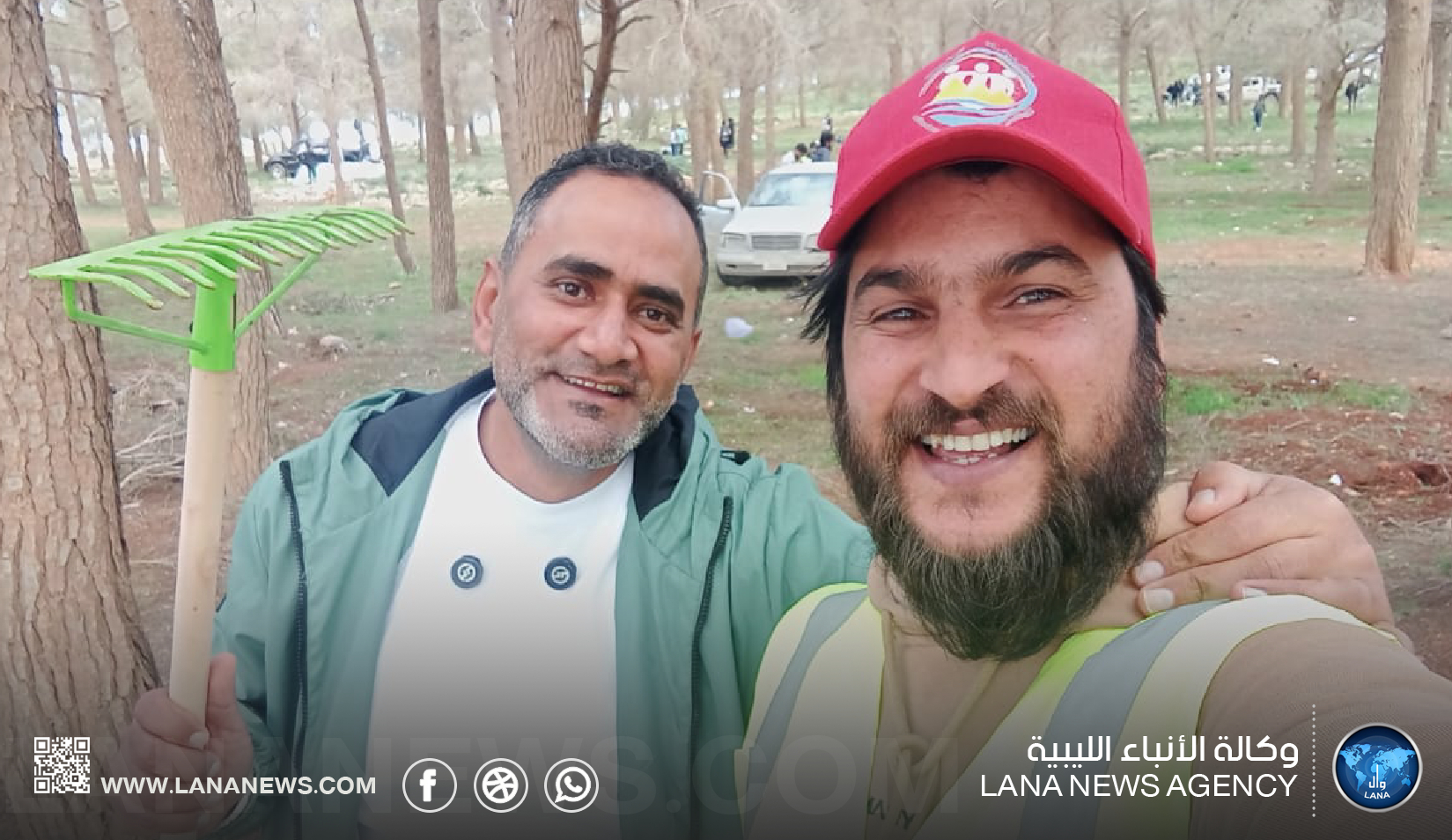 شباب الجبل الأخضر ينفذ حملة بيئية بغابة سيدي الحمري