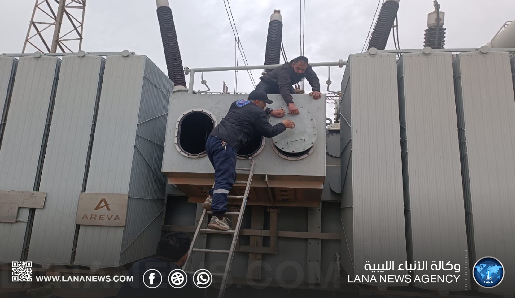 الانتهاء من ربط كافة مغذيات محطة المرج الجديدة