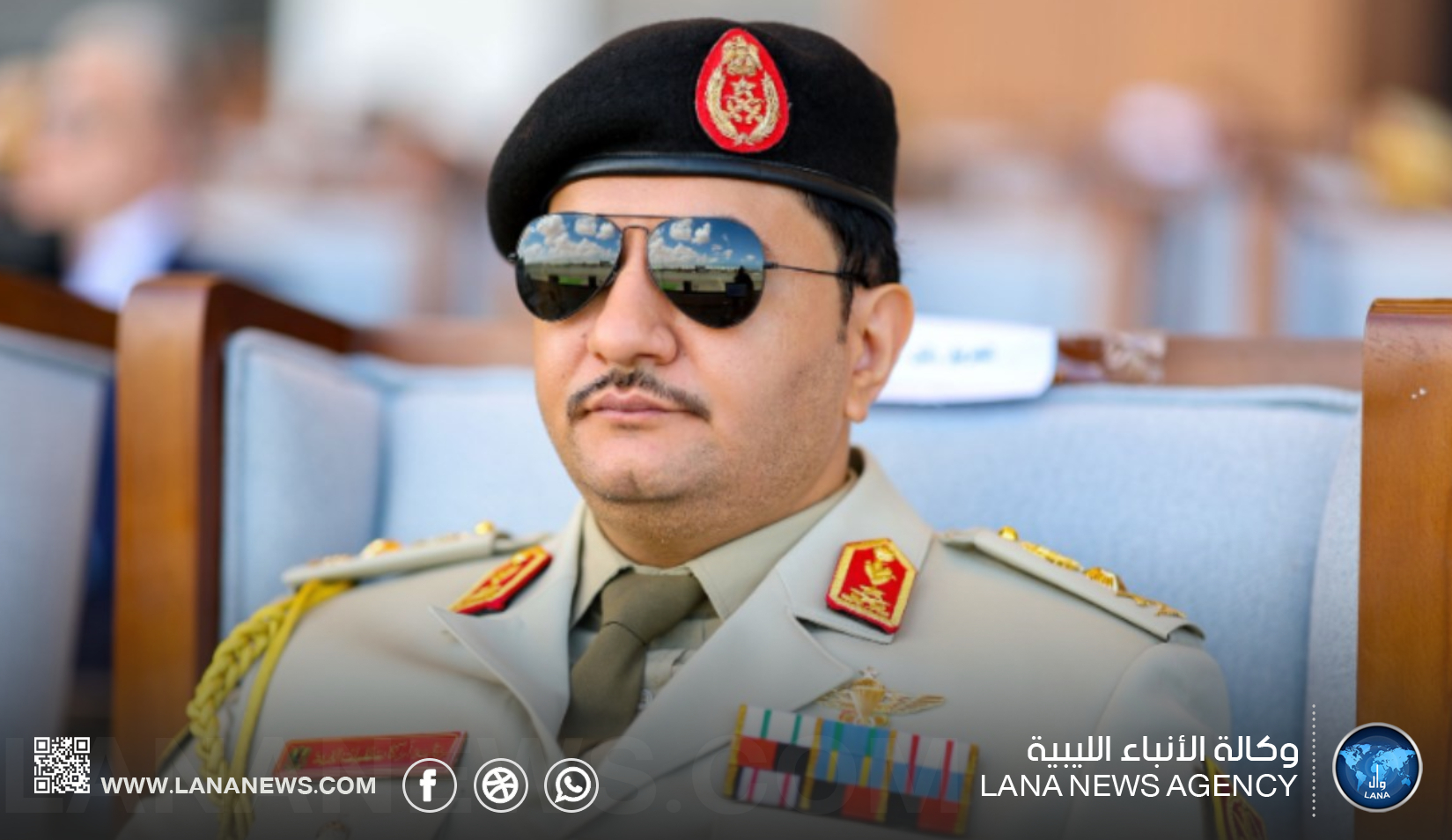 نائب القائد العام ينعى أسطورة الكرة الليبية ونيس خير