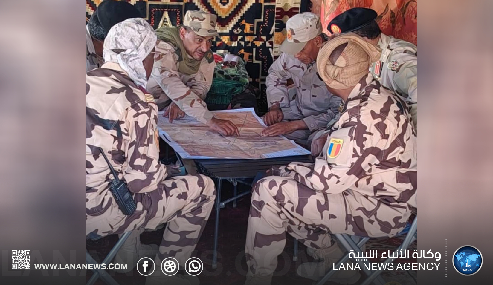 تنسيق أمني ليبي تشادي لتعزيز الاستقرار الحدودي