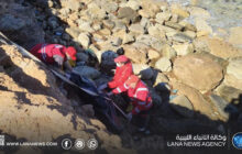 انتشال جثمان مهاجر قرب شاطئ الهنشيري بمصراتة