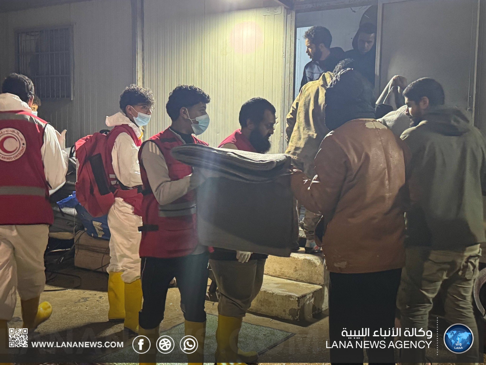 إنقاذ 32 مهاجرًا قبالة سواحل طبرق