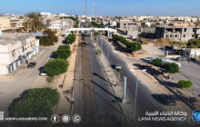 الجهاز الوطني للتنمية يُواصل أعمال تطوير الطريق الساحلي بسرت