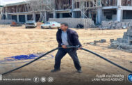 تنفيذ أعمال فرد كابل جهد متوسط 240 مم² لتعزيزِ استقرار الكهرباء بسرت