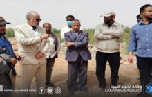 عميد بلدية سبها يُشدّد على تسريع تنفيذ مشروع بحيرة الصرف الصحي