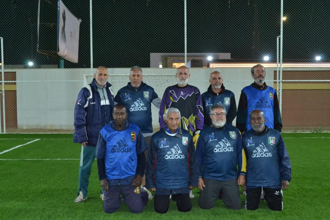 قدامى الرياضيين يتألقون في دوري المشي الأول ببنغازي