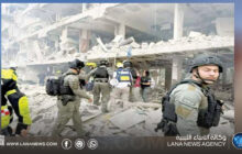 الحرس الثوري الإيراني يستهدف مؤسسات للاحتلال بصواريخ