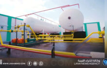 افتتاح نقطة تعبئة فورية للغاز في بنغازي