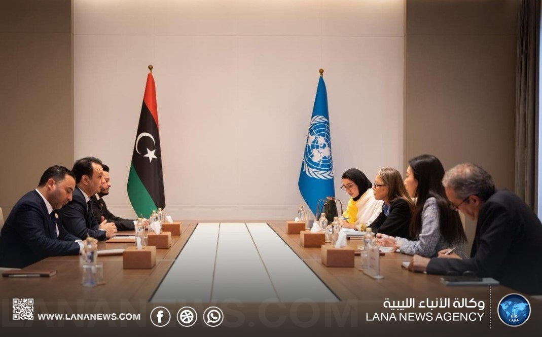 بلقاسم حفتر وريتشاردسن يبحثان تسريع وتيرة الإعمار في ليبيا