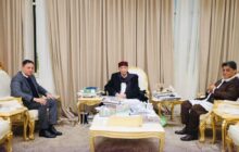 رئيس مجلس النواب يلتقي وزير العدل ورئيس مجلس القضاء