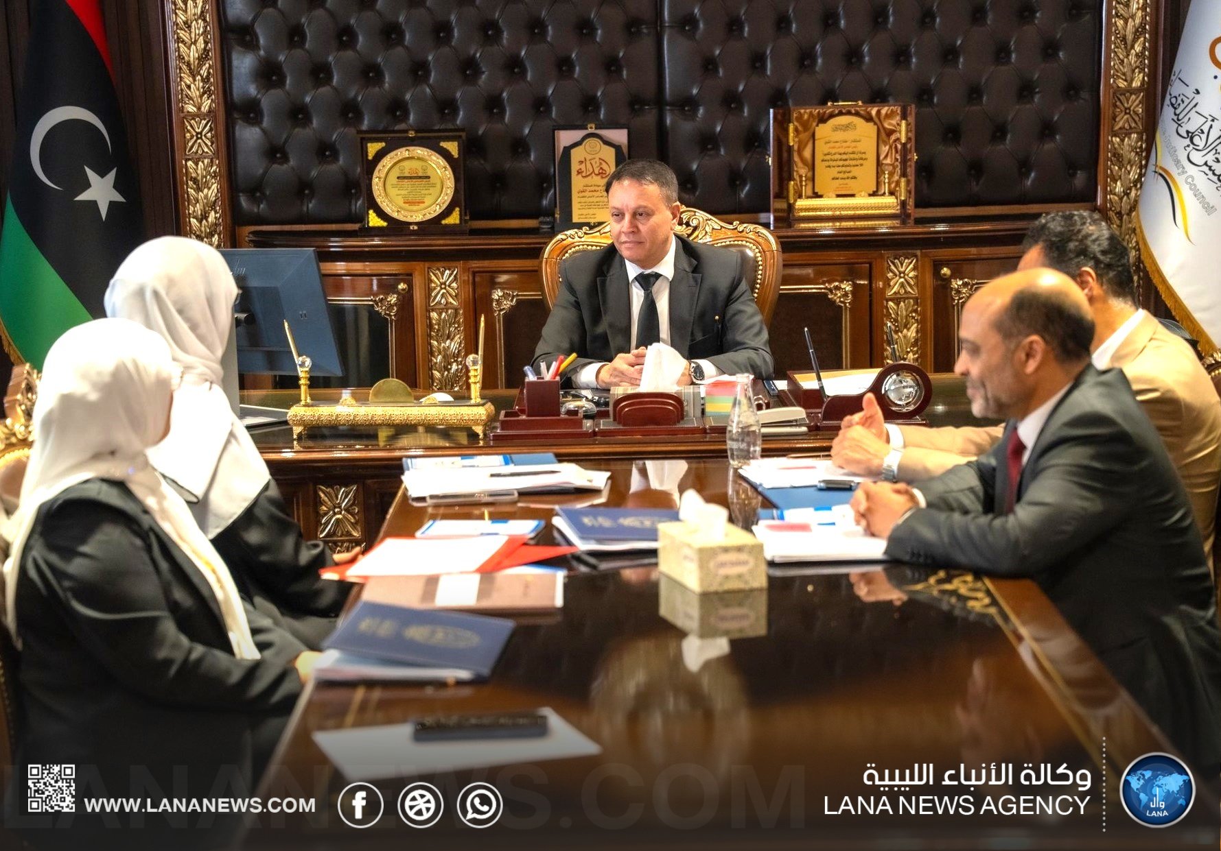 المجلس الأعلى للقضاء يبحث تطوير عمل وأداء الهيئات القضائية