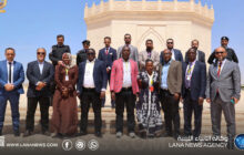 وفد برلماني أفريقي يزور مكتبة مجلس النواب وضريح عمر المختار ببنغازي