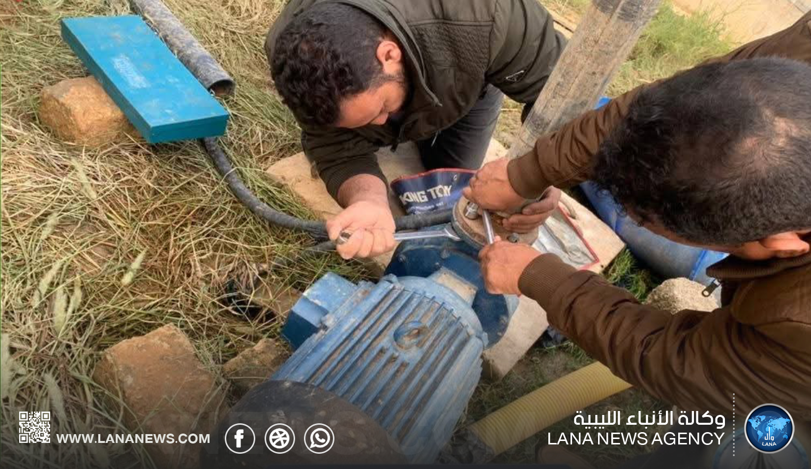 انطلاق حملة لإزالة الوصلات غير الشرعية بمشروع النوفلية الزراعي