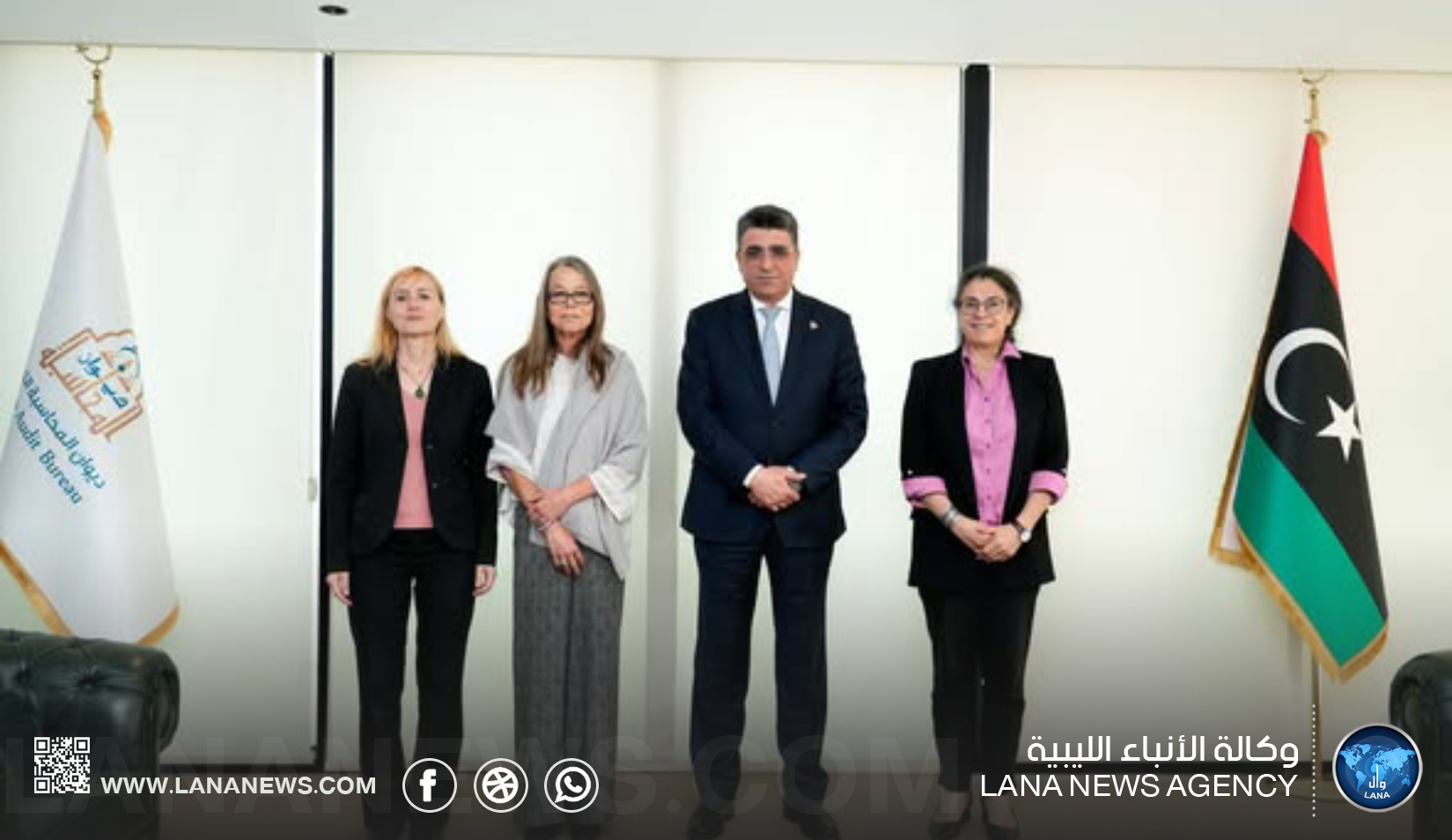 نائبتا المبعوث الأممي تُؤكدان دعم استقلال ديوان المحاسبة