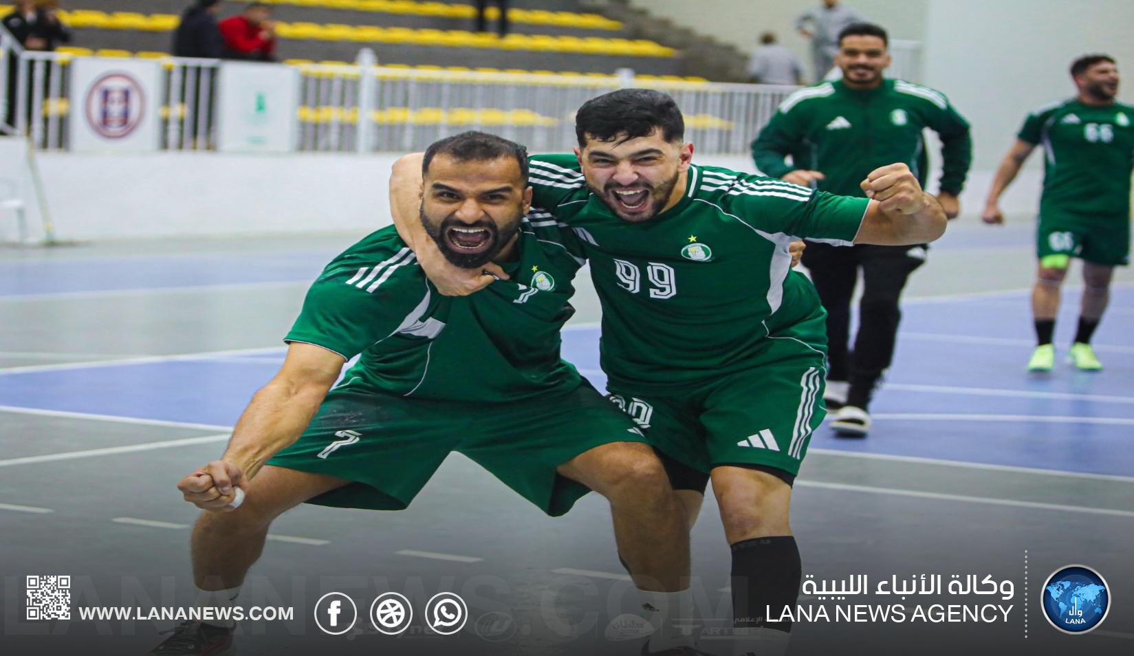 الأهلي طرابلس بطل الدوري الليبي لكرة اليد