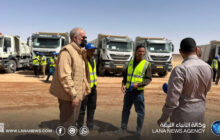 بلدية سبها تعلن بدء تنفيذ مشروع بحيرة الصرف الصحي بمحلة حجارة