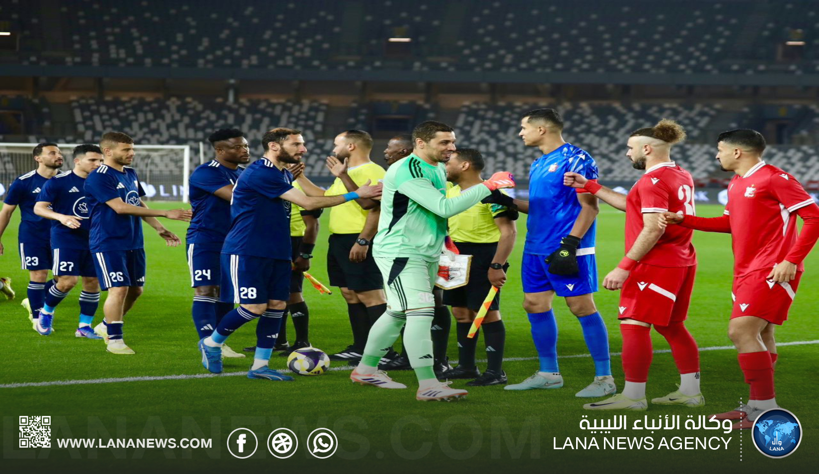 الأهلي بنغازي والاتحاد العسكري يكتفيان بالتعادل في قمة الجولة الثامنة