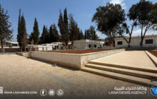 نسبة إنجاز أعمال تطوير كلية الآداب والعلوم المرج تصل إلى 75%