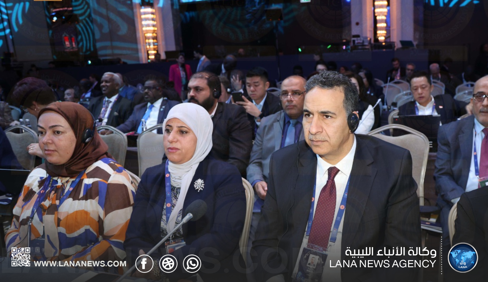 الشعبة البرلمانية الليبية تشارك في الاتحاد البرلماني الدولي