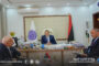 وزير الخارجية يبحث مع وفد تركي مشروع منطقة صناعية حرة