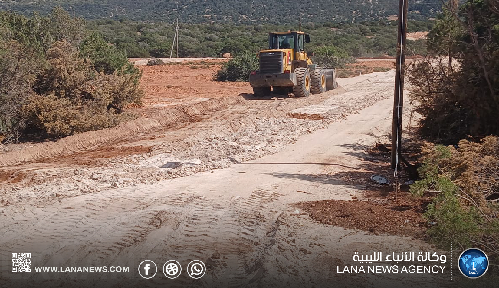 الشرطة الزراعية تنفذ حملة لإزالة طرق وممرات عشوائية برأس الهلال