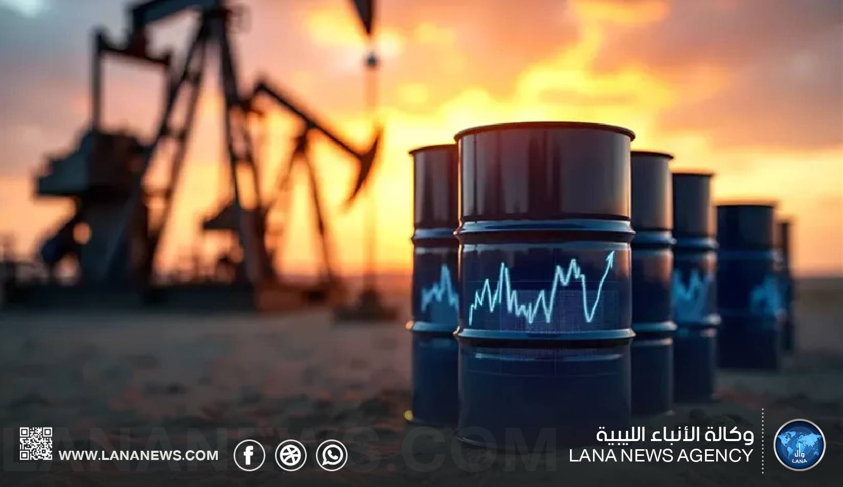 أسعار النفط تقفز مع مخاوف من تصعيد عسكري في الشرق الأوسط