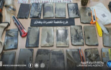 تفكيك تشكيل عصابي وضبط مخدرات وأسلحة في بنغازي