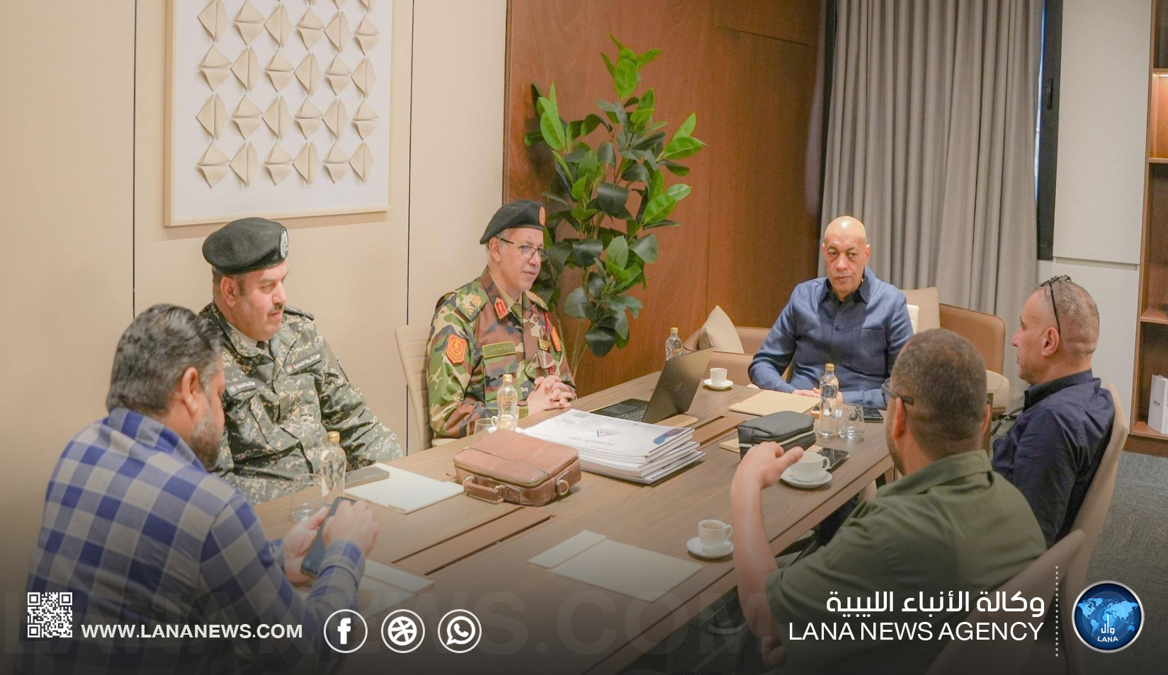 اجتماع أمني لإطلاق مشروع مؤسسة الإصلاح والتأهيل بالخروبة