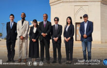 وفد ياباني يزور ضريح عمر المختار ويبحث آفاق التعاون المشترك