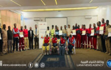 اختتام دورة متخصصة في البحث والإنقاذ بالفيضانات في سبها