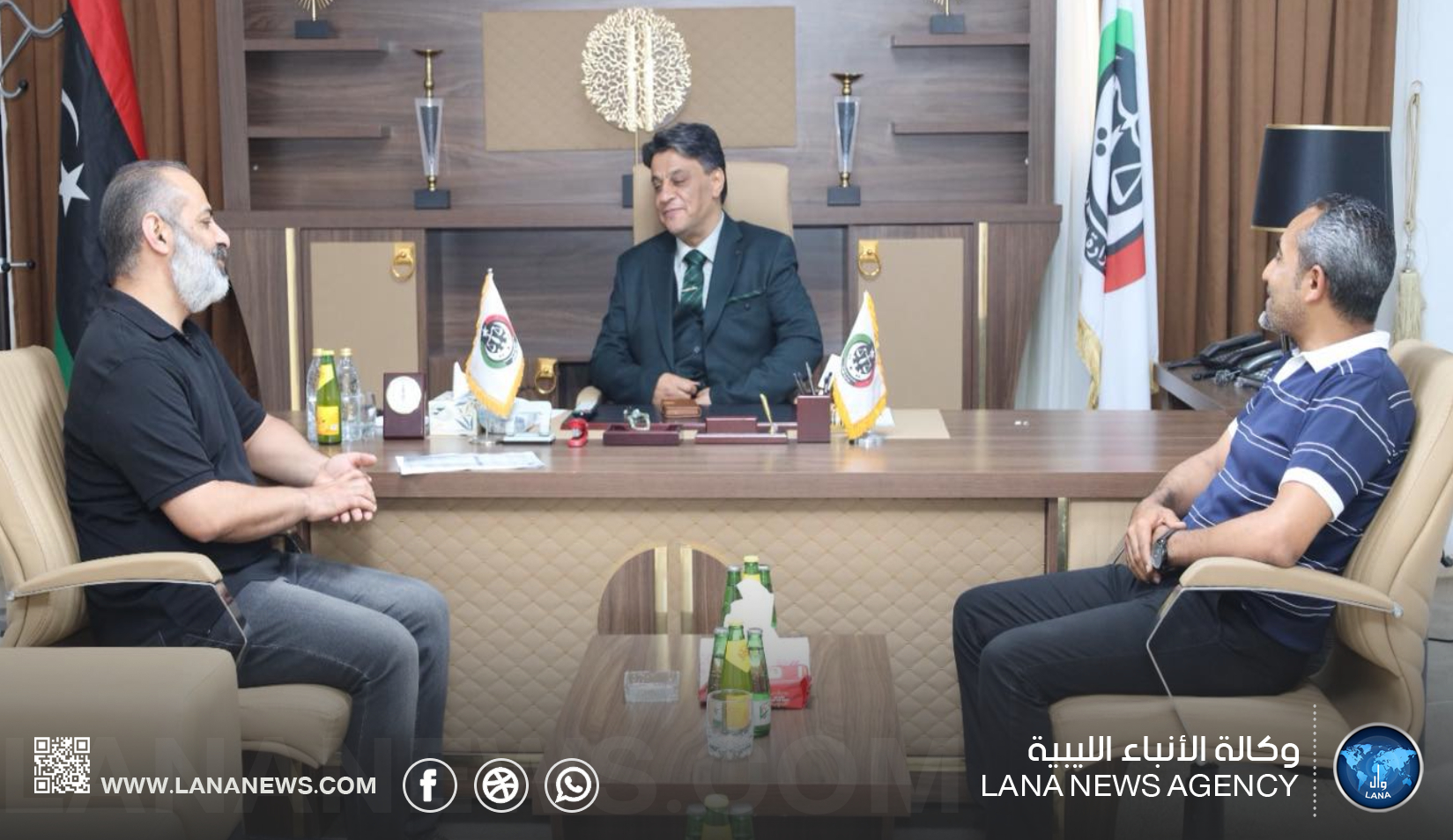 وزير العدل يبحث تنظيم عمل محرري العقود ببنغازي