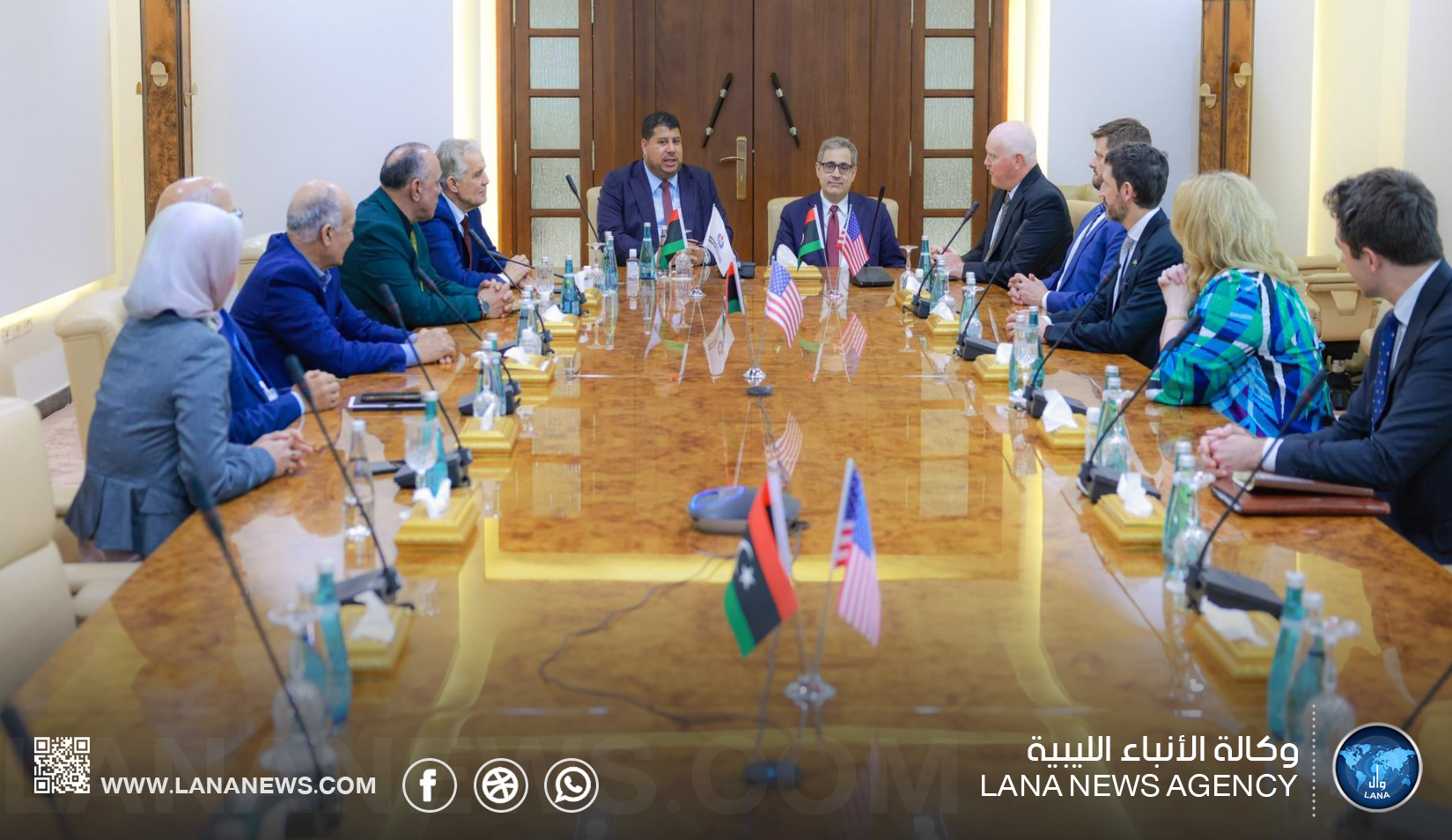 الوطنية للنفط توقع مذكرة تفاهم مع شيفرون الأمريكية