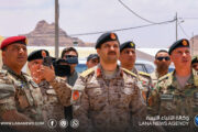 رئيس الأركان يتابع تدريبات القوات المسلحة الليبية في الأردن