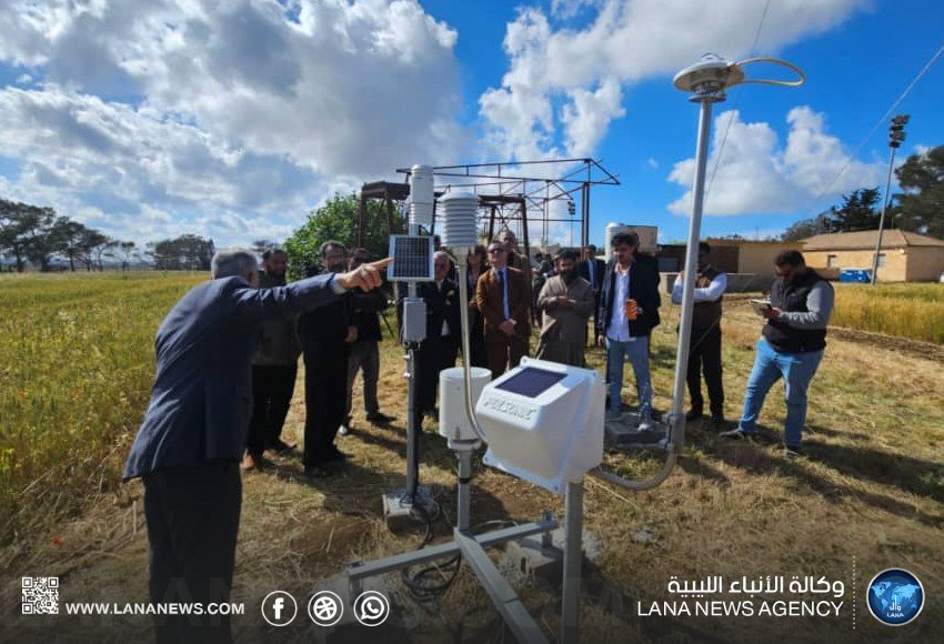  افتتاح محطة أرصاد جوية بمنطقة الصفصاف بالجبل الأخضر