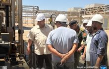 رئيس مؤسسة النفط يتفقد مشروع تطوير حقل الرشاد