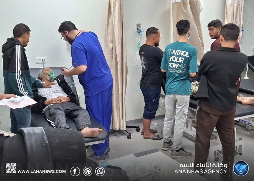 بنغازي الطبي يستقبل عدد كبير من المرضى أولى أيام عيد الأضحى