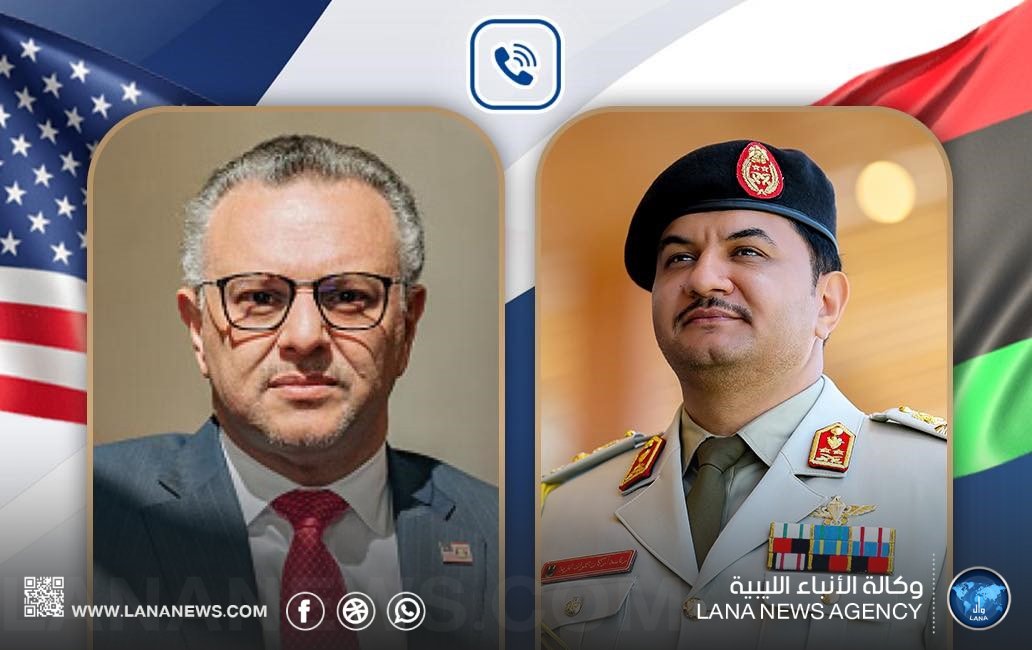 بولس يبحث مع الفريق صدام حفتر توحيد المؤسسات الليبية والمصالحة الوطنية