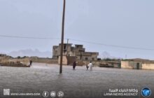 بلدية تهالة تباشر حصر أضرار السيول والفيضانات