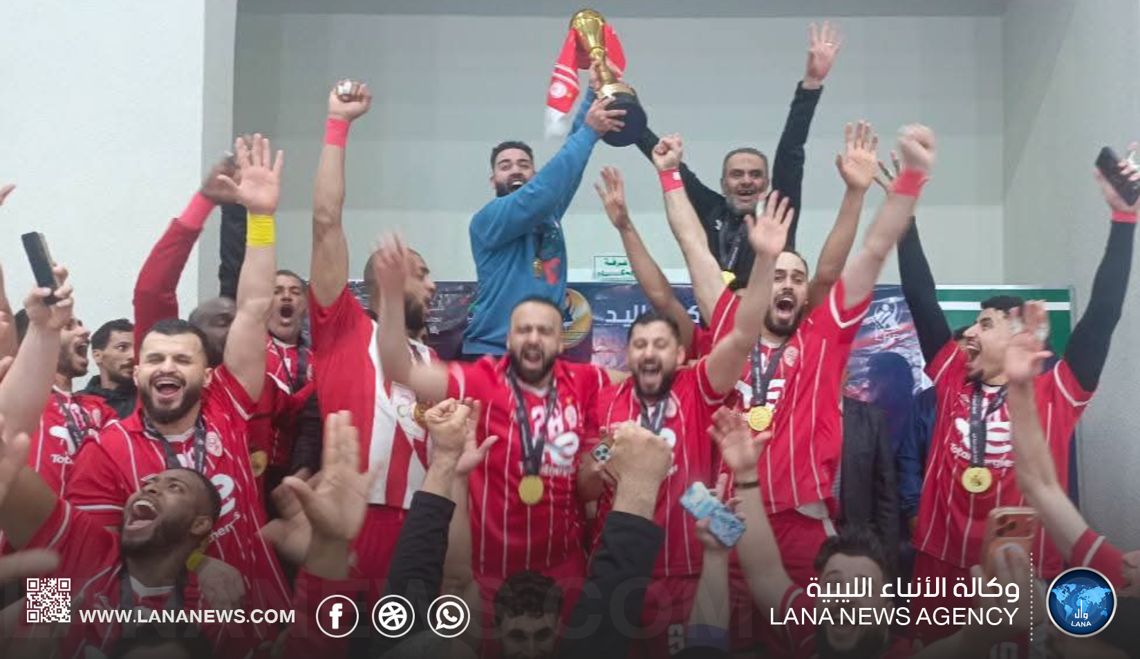 الاتحاد يُتوّج بكأس ليبيا لكرة اليد بعد فوزه على الأهلي طرابلس