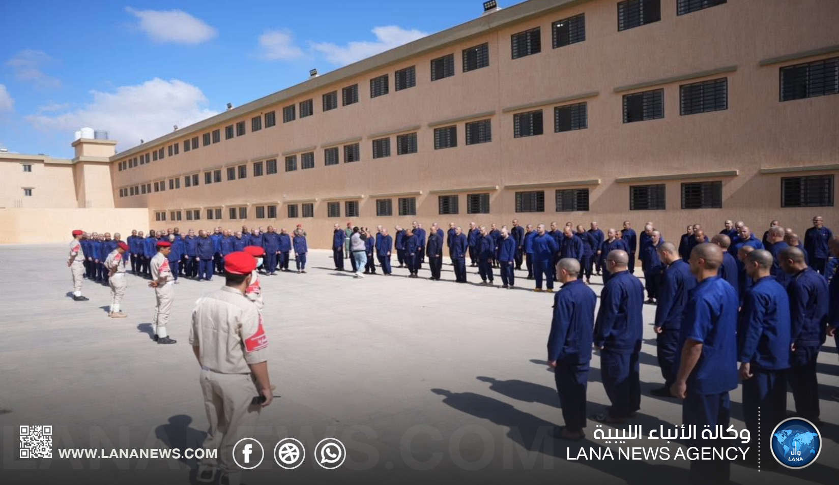 المؤسسة الوطنية لحقوق الإنسان تُرحّب بالإفراج عن 250 سجينًا من سجن قرنادة