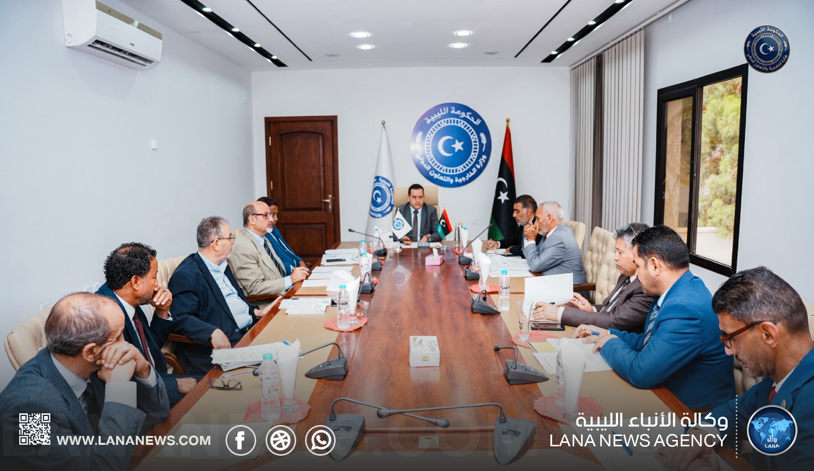 الخارجية الليبية تُناقش ملفات الشؤون الإفريقية والأوروبية والأمريكيتين