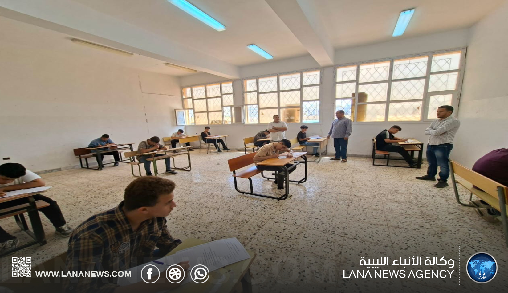 انطلاق امتحانات النقل بالمعاهد الفنية المتوسطة في سرت