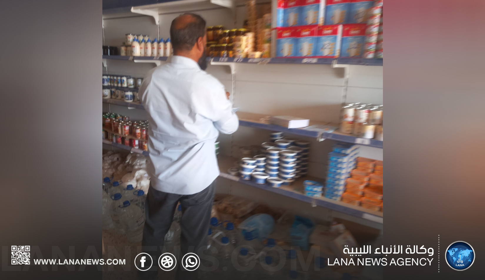 ضبط مُخالفات صحية داخل محلات غذائية بوادي الشاطئ