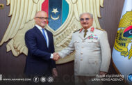 القائد العام يبحث مع الاتحاد الأوروبي التعاون الأمني ومكافحة الهجرة