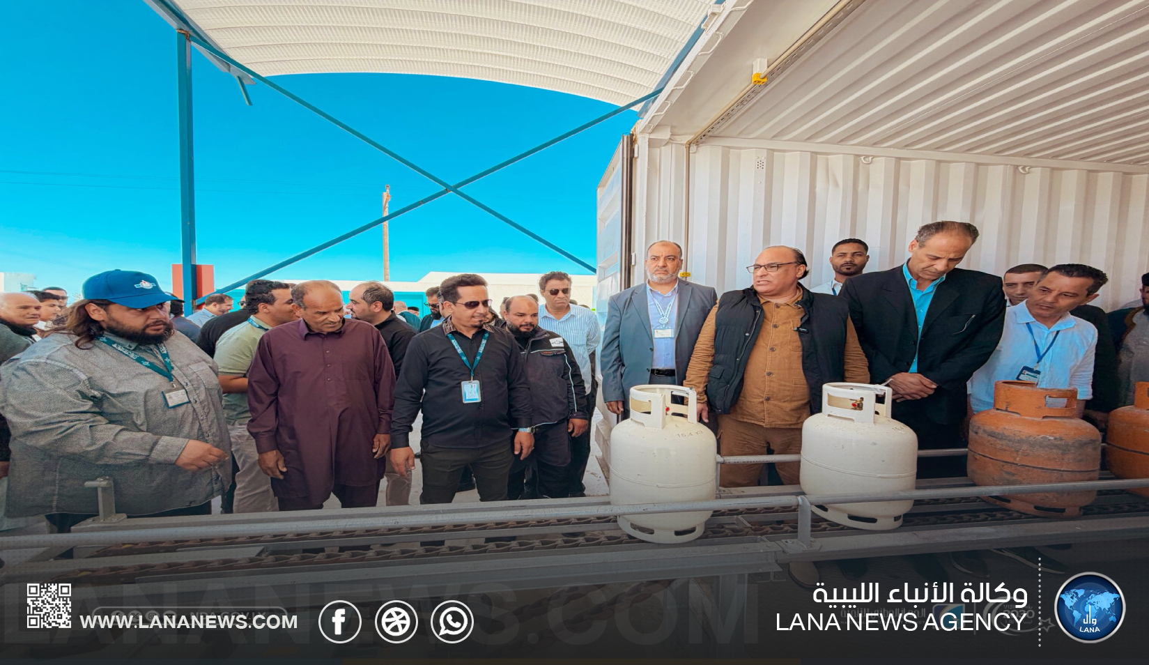 الجهاز الوطني للتنمية يُعلن إنهاء أزمة غاز الطهي في سرت