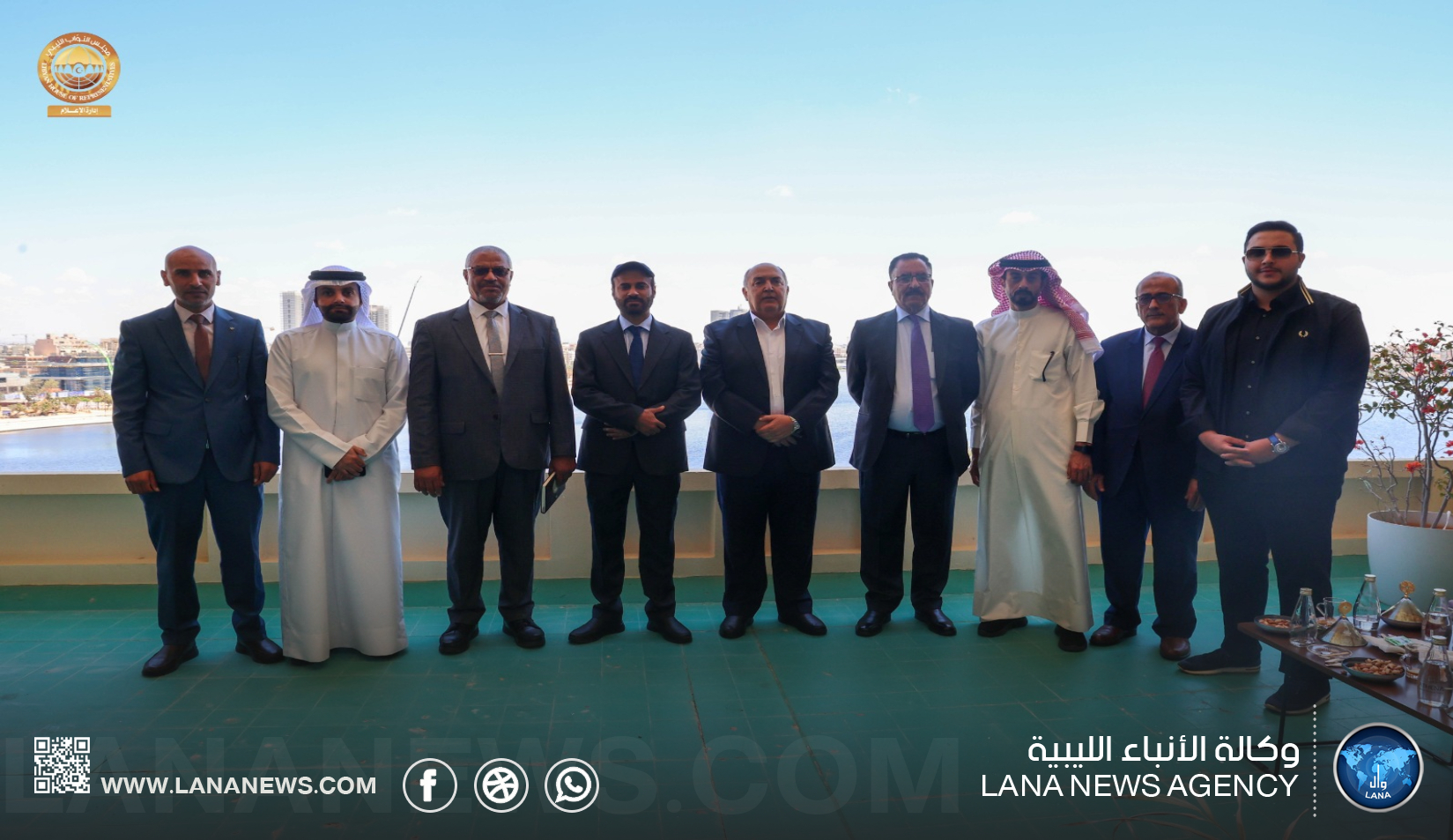 وفد آسيوي أفريقي يبحث ترتيبات مؤتمر برلماني في بنغازي