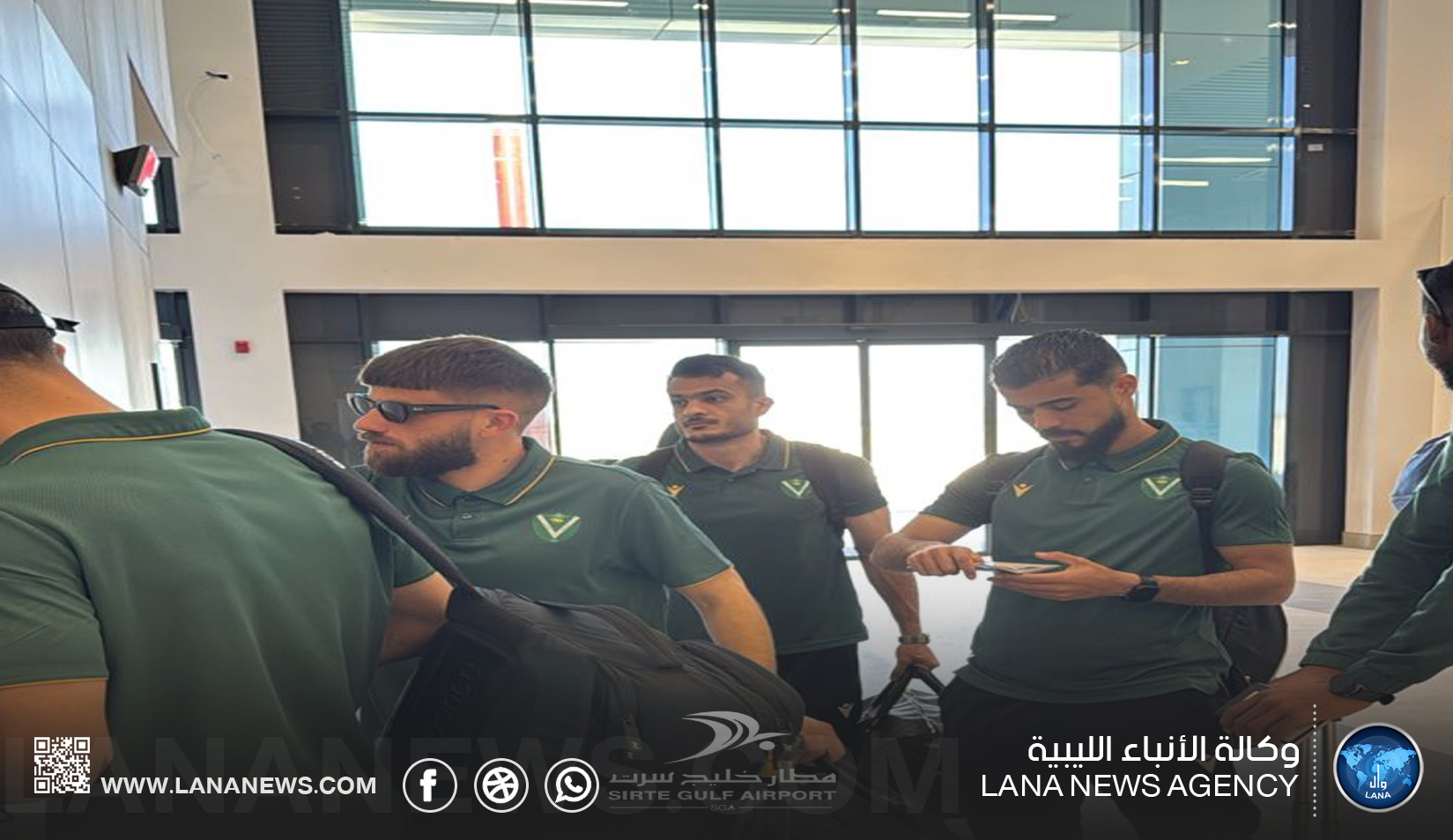 النصر والأخضر يحطّان الرحال في سرت استعدادًا لقمة السداسي